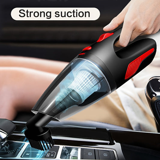 CascadeVac is a powerful, cordless handheld vacuum cleaner that is perfect for both home and car use. It features high power dual-use capabilities and is USB rechargeable with a 2000mAh lithium battery. The vacuum also includes a cloth filter, crevice