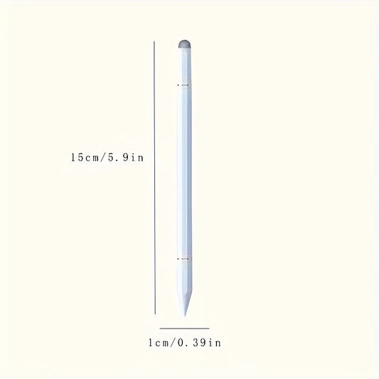 Трехвостовой стилус с сенсорным экраном для iPhone/iPad/Android планшетов в черном/белом цвете, высокая точность и чувствительность, совместим со всеми сенсорными экранами.