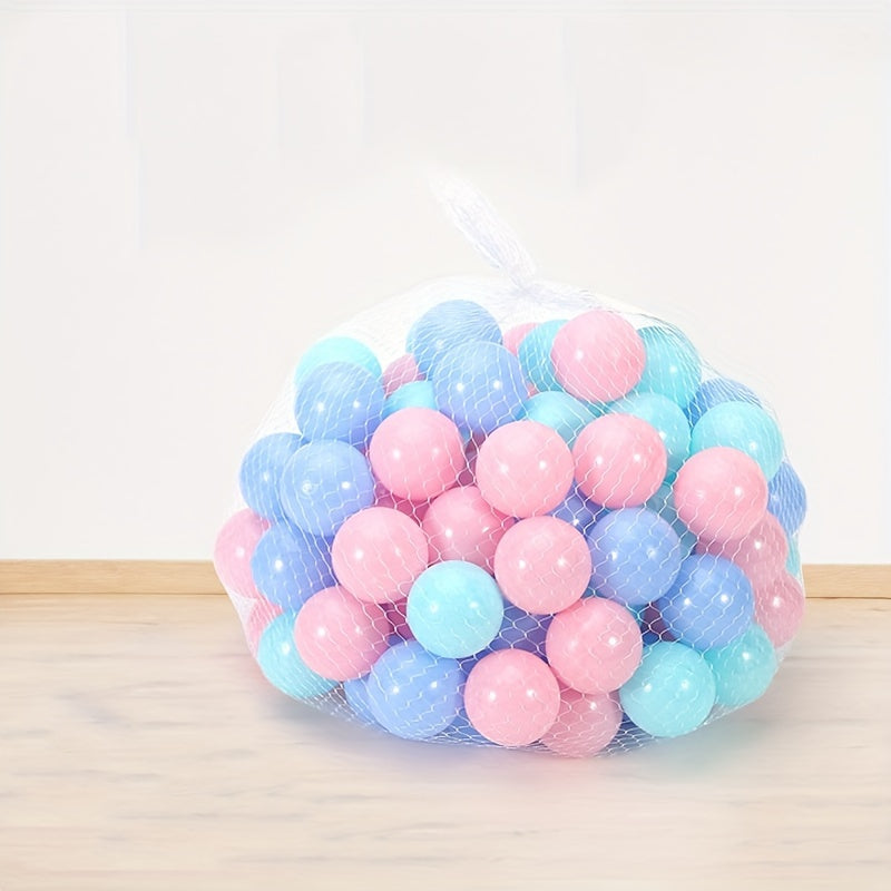 100 Colorful Ocean Balls, Ideal Toy Gift for Outdoor Pools.