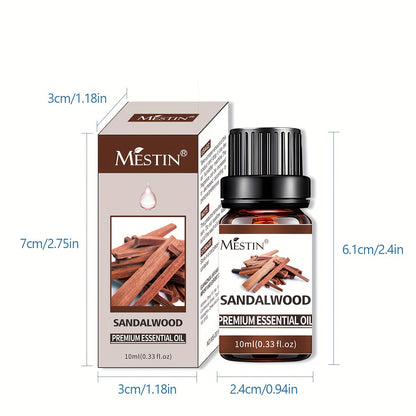 [Mestin New Upgraded High-Quality Essential Oil] 100% Pure Plant Material, High Concentration, 33 Flavors, Multi-Purpose for Skin, Hair, Diffuser, Spa, Massage, and DIY