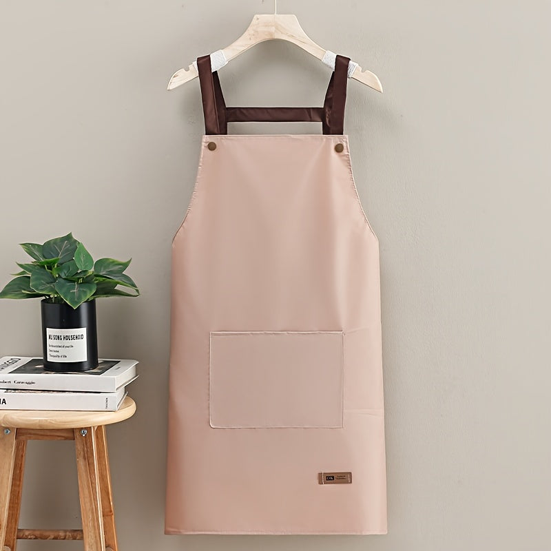 Rainproof and Stain-Resistant Kitchen Apron - Ideal for Cooking, Gardening, and Restaurant Work, Perfect for Autumn Season