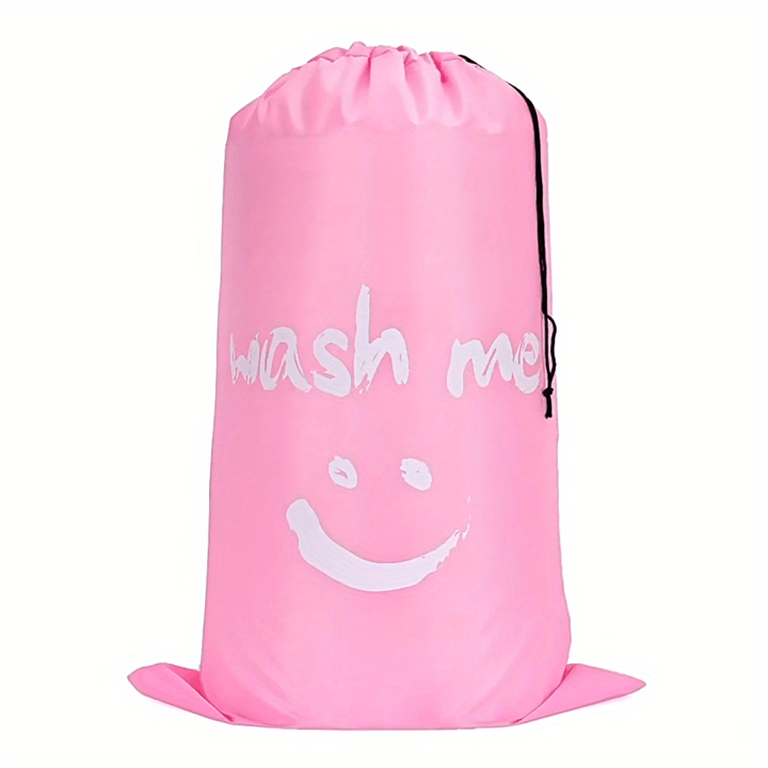 Large Laundry Bag designed for college students, Resistant to Rips & Tears, Machine Washable, Heavy Duty Hamper Liner for Dirty Clothes, Wash Me 1pc