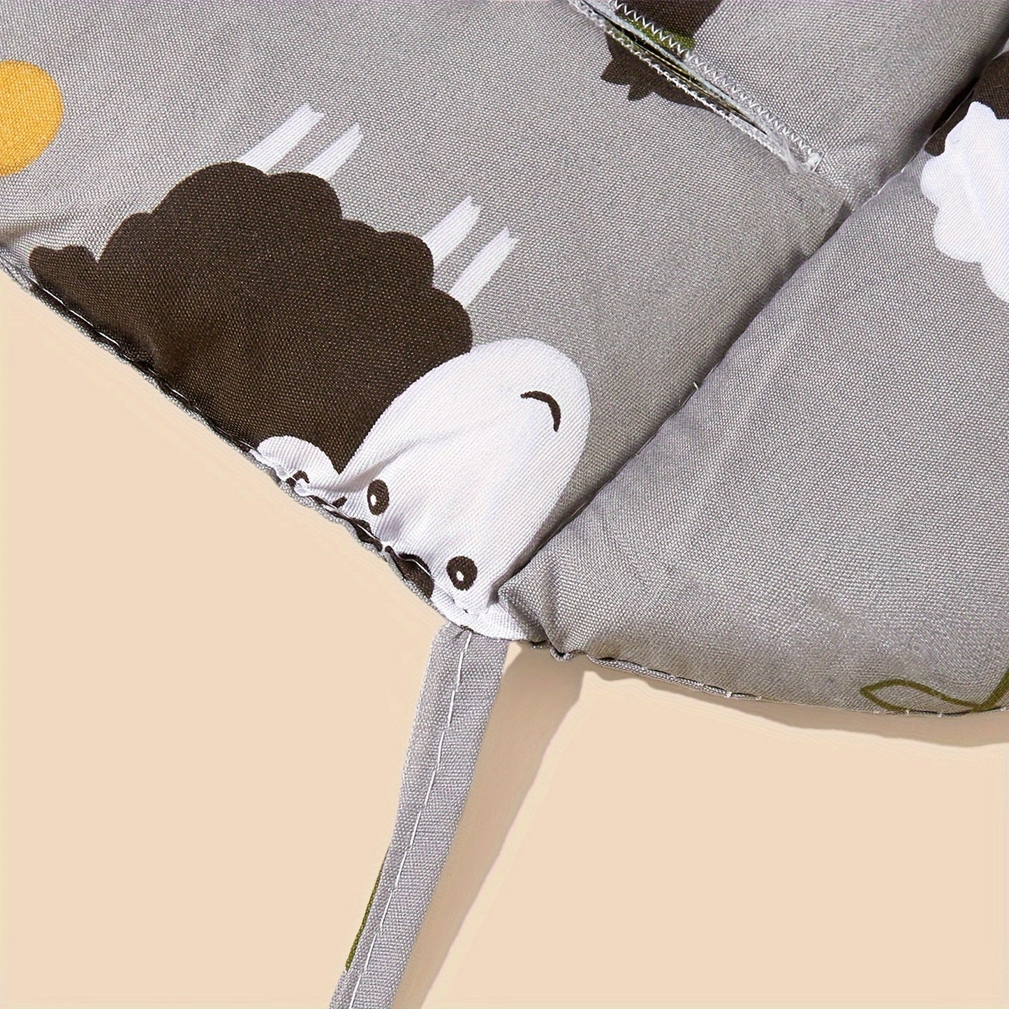 Sheep Cartoon Stroller Cushion - Comfy Seat Pad for Lounging