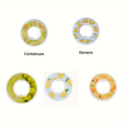 Scented fruit flavor extract rings in 2/3/5pcs that change smell when used to enhance water