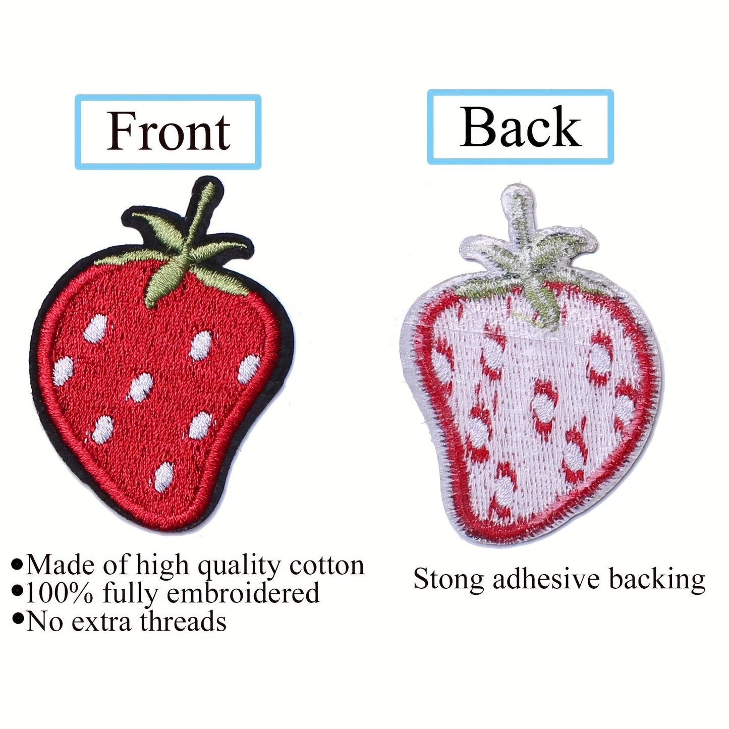 A set of 70 adorable iron-on patches by J.CARP, perfect for embellishing jackets, dresses, hats, backpacks, and jeans. Get creative and add a unique touch to your fashion accessories with these versatile decorative appliques.