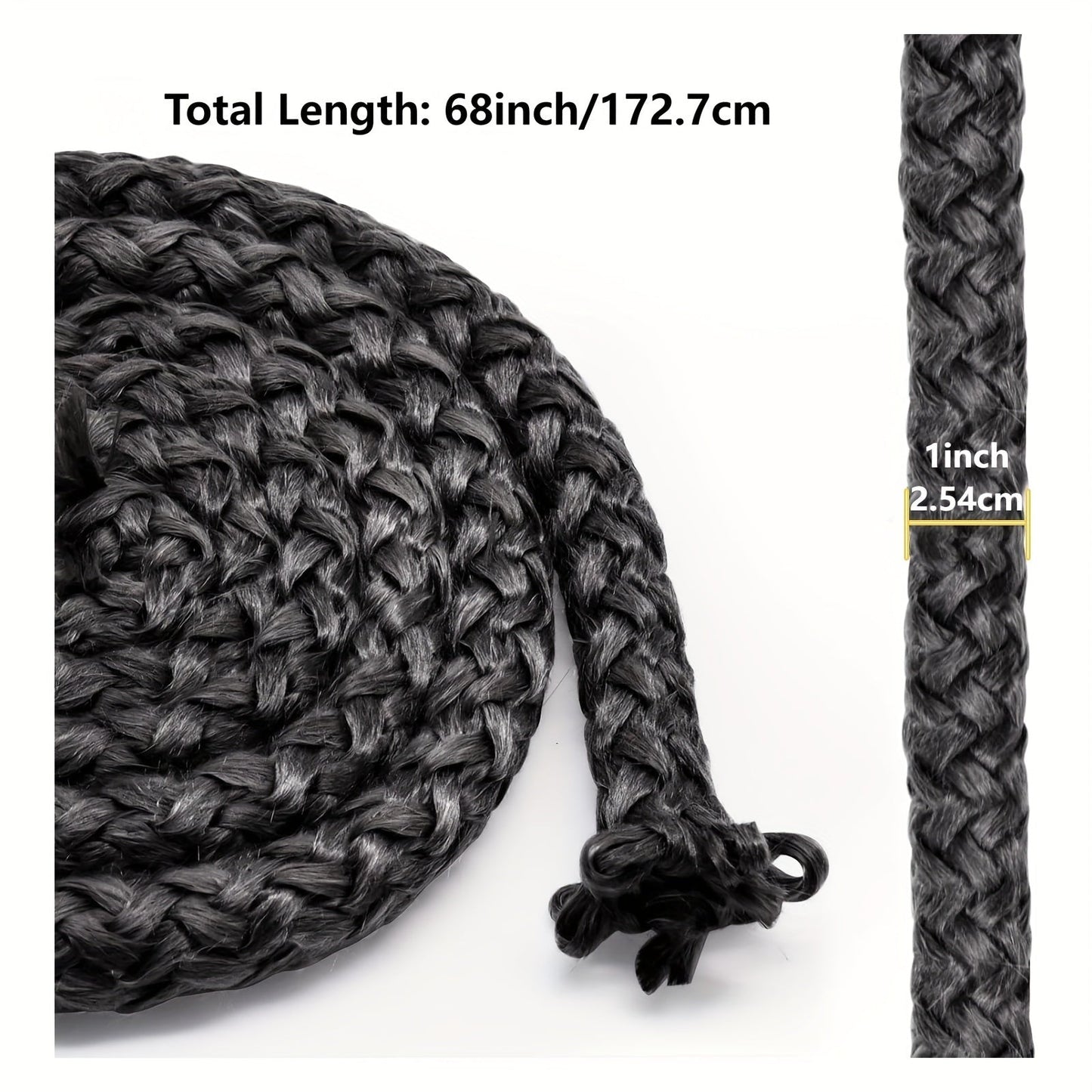 Replace your worn out stove door seal rope with the Broil-X High-Temperature Graphite-Coated Fiberglass Seal Rope for Quadrafire MT Vernon AE, E2, Trekker & Trekker Inserts. This 2.54cm x 172.72cm replacement part will help keep your stove running