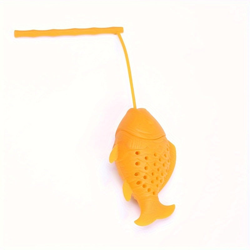 Silicone Cute Little Fish Tea Strainer: A Hygienic and Convenient Home Tea Brewing Tool