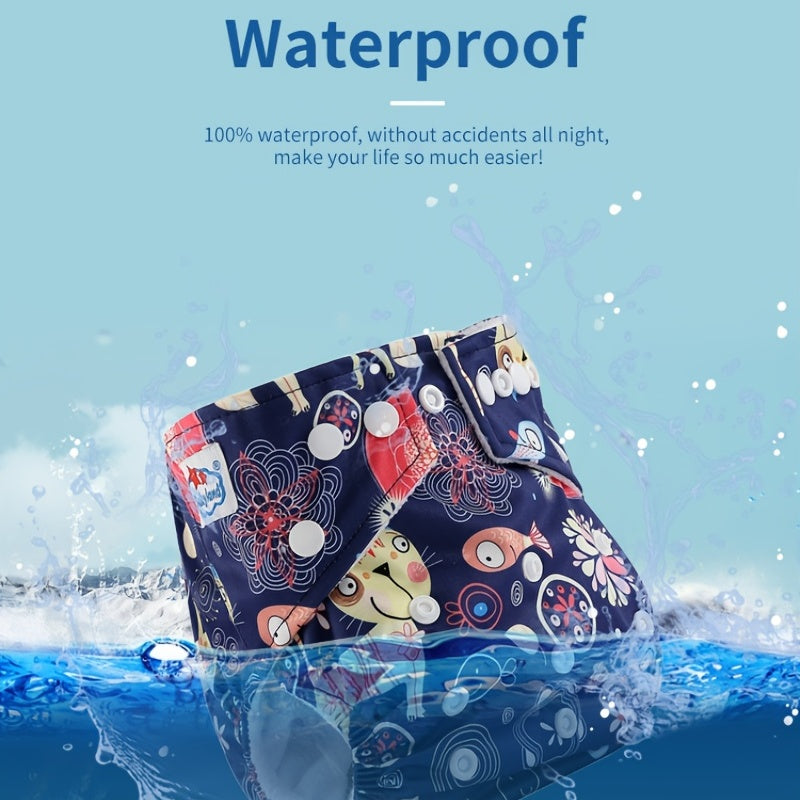 Pocket Cloth Diaper, Waterproof Reusable Cloth Diaper, Training Diaper