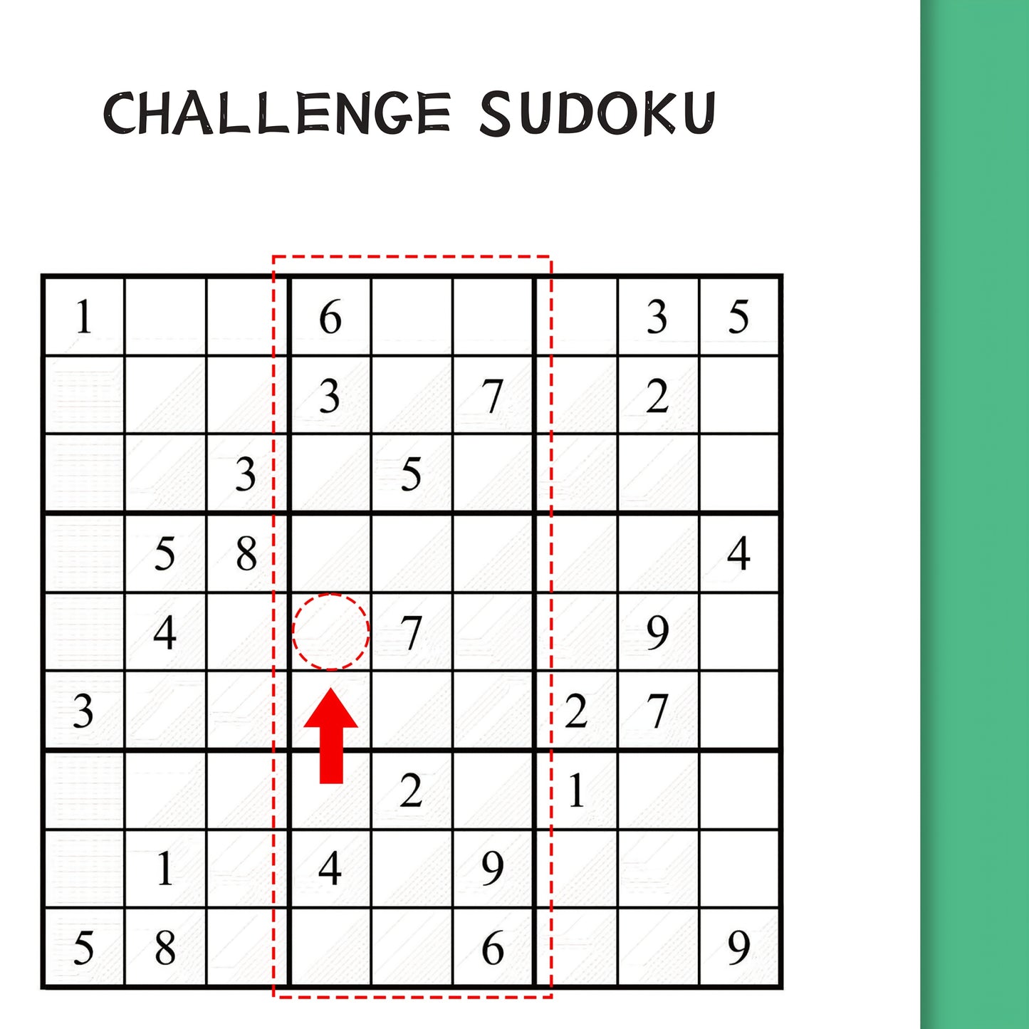 1pc ZHIDIAN INTERNATIONAL (USA) LLC Challenge Sudoku Book for Kids - English Edition, Published 2024-05-01, Boosts Logical Reasoning & Focus