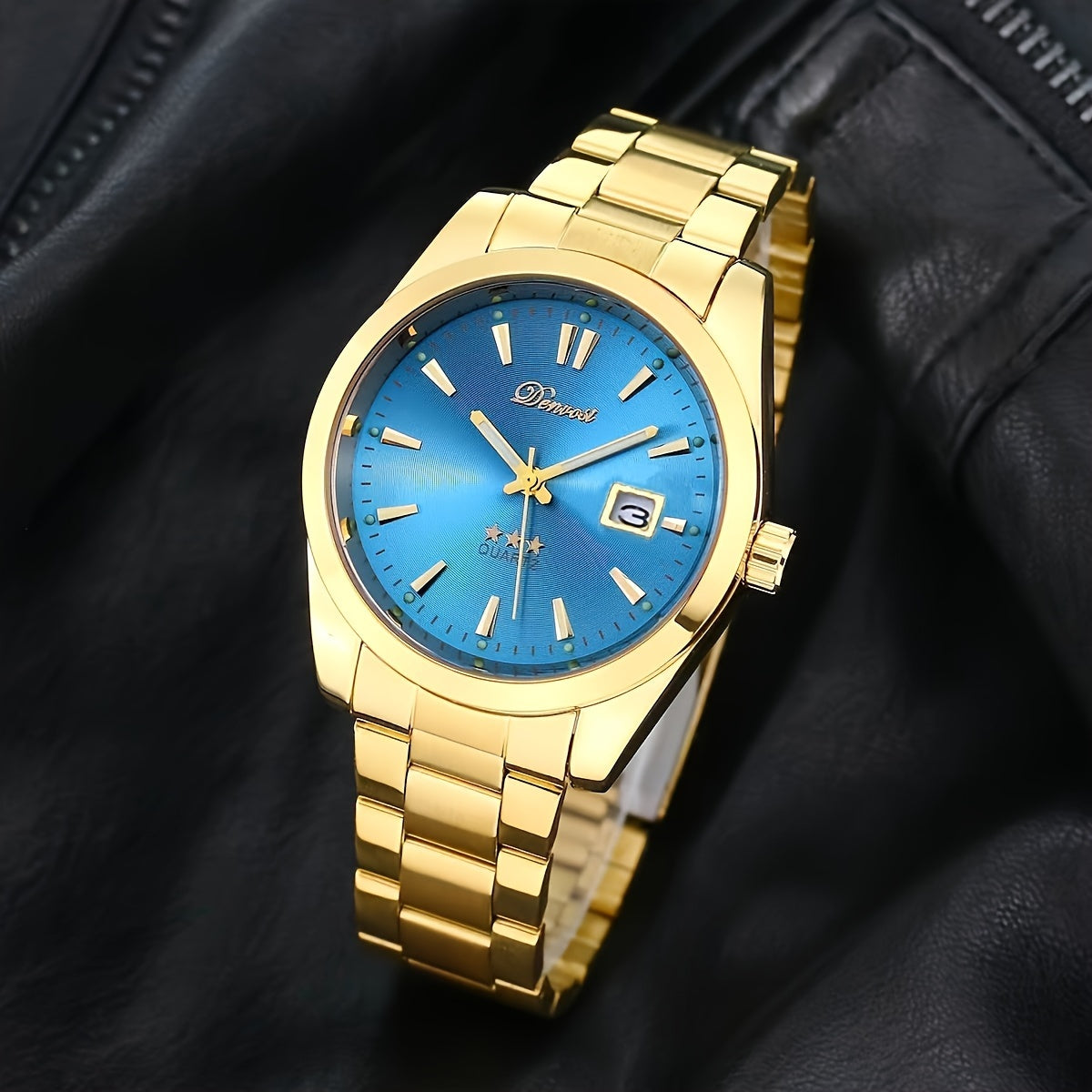 Men's Waterproof Luminous Quartz Watch that is Simple, Versatile, and Casual