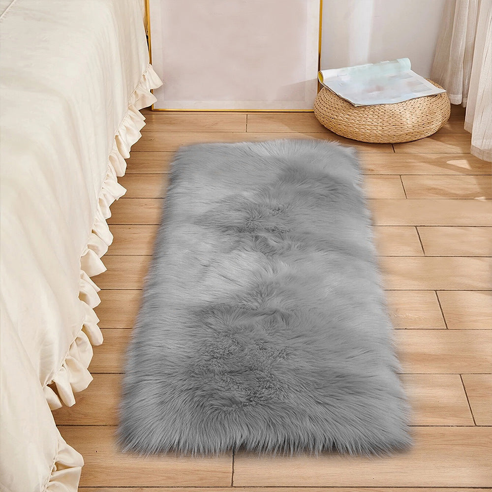 Plush Carpet Rug Perfect for Home Decor - Luxuriously Soft and Fluffy for Any Room in Your House