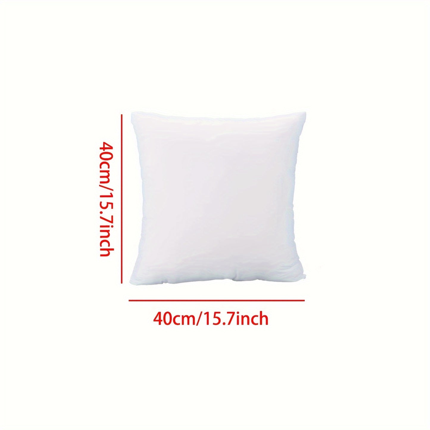 1 Utopia Style 18-Inch Pillow Insert made of machine washable 100% polyester fabric with a zippered closure. Designed for all-season use as a multipurpose cushion for home decor.