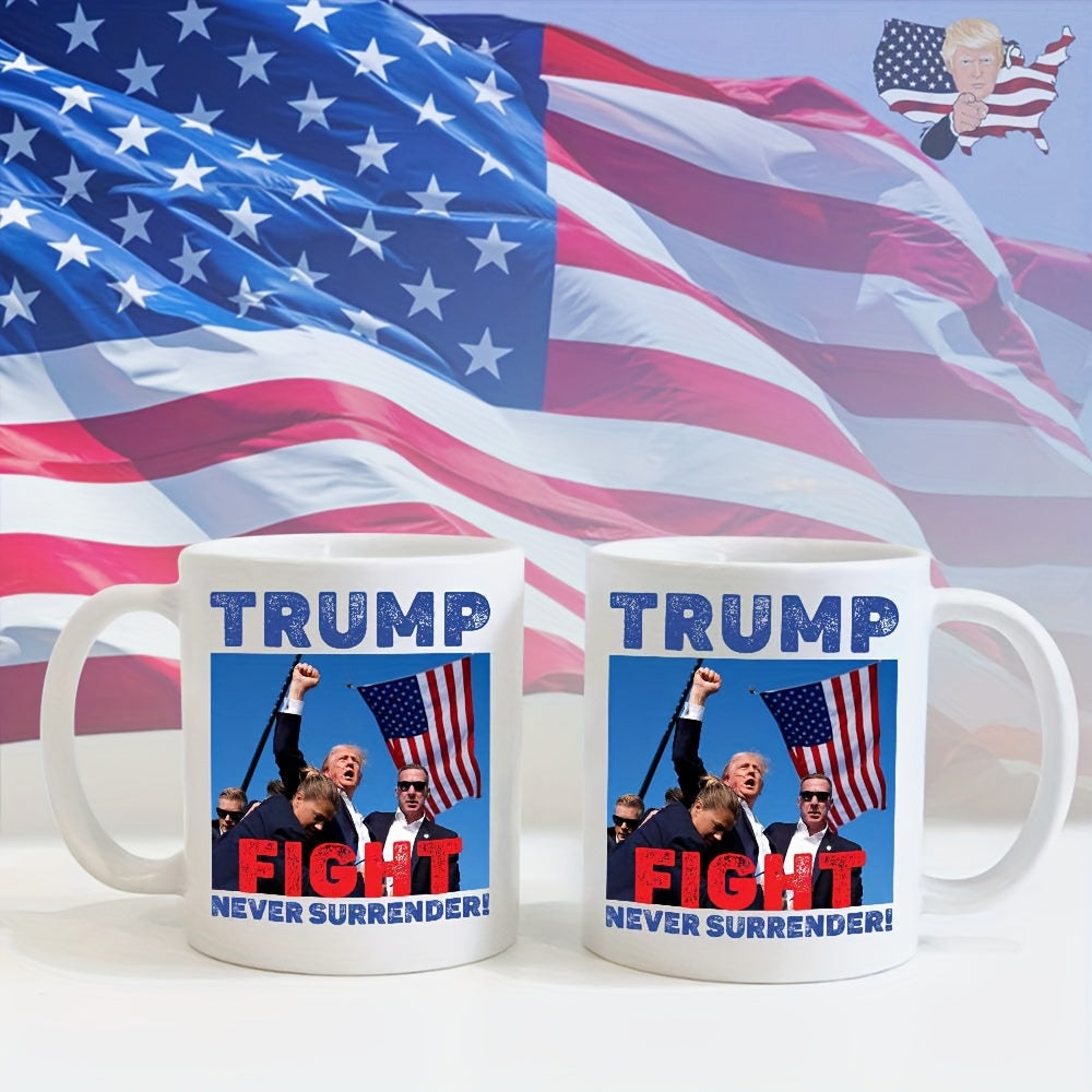 Trump 2024 Advocate Mugs: Stand Up for Trump and America - Ceramic Mugs for Loyal Trump Supporters