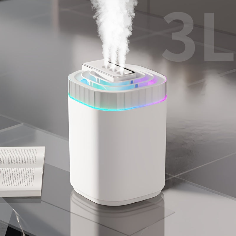 Large 3L Capacity Desktop Humidifier