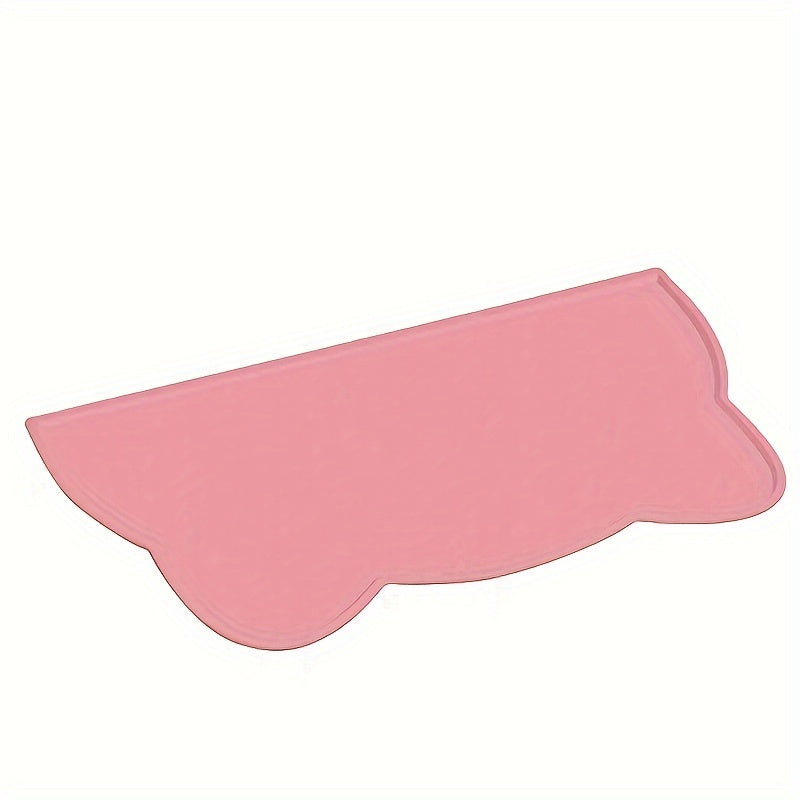 Silicone cat feeding mat prevents spills and slips, easy cleaning, essential for cats and dogs.