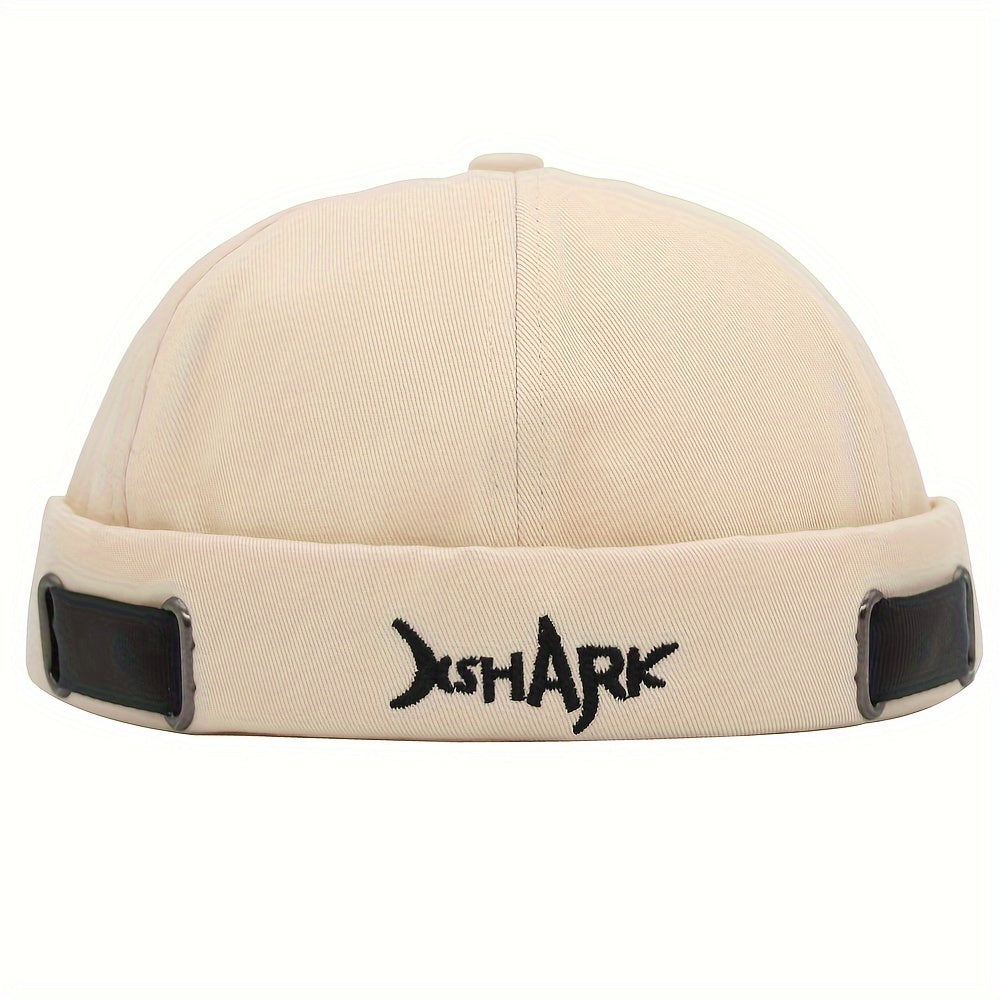 The latest trend in men's and women's fashion - stylish cotton beanies with letter shark embroidery. Perfect for street wear, these melon caps are sure to be a hit. Get your hands on these skullies today!