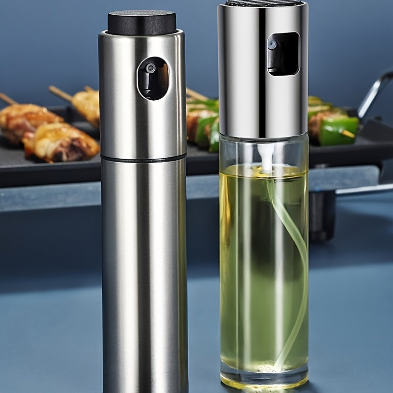 Dripless Oil Sprayer - BPA-Free, Simple Pump for Cooking & BBQ, Must-Have Kitchen Tool with Integrated Spray Nozzle