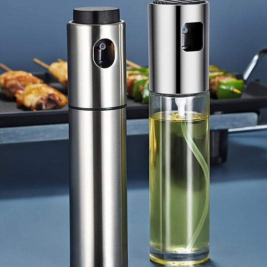 Dripless Oil Sprayer - BPA-Free, Simple Pump for Cooking & BBQ, Must-Have Kitchen Tool with Integrated Spray Nozzle