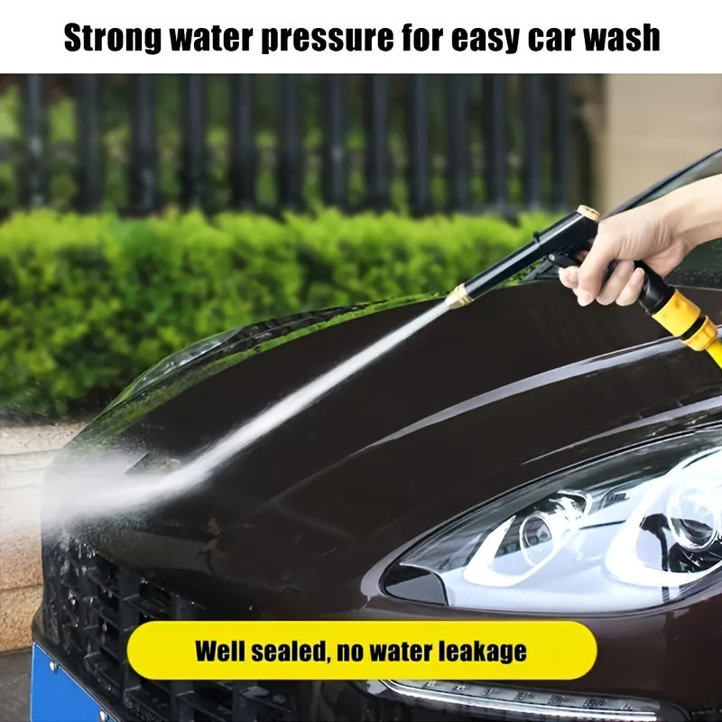 Universal High Pressure Water Hose Nozzle Spray for Garden, Car Cleaning & Pet Care.