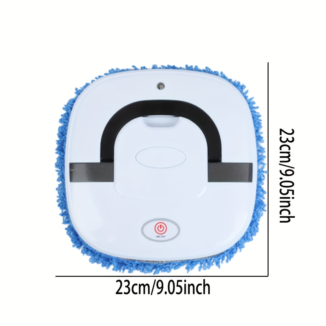 Robotic vacuum cleaner with OV sensor, USB, 1600mAh lithium battery, low noise, removable brushes, ideal for home and office cleaning.