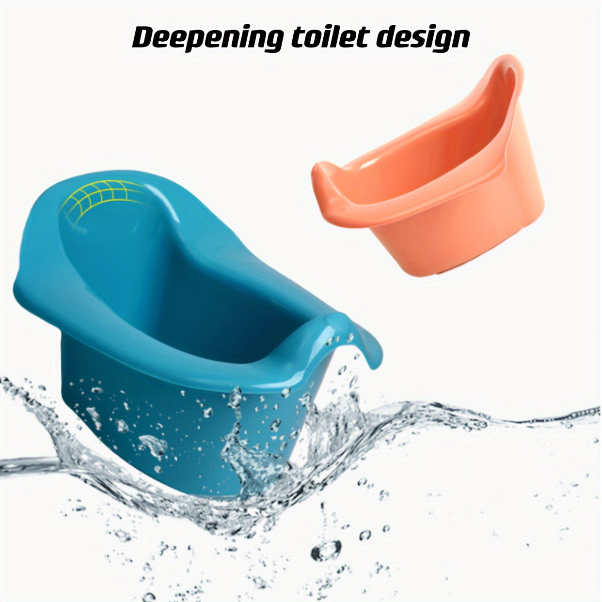 Innovative and Adorable Toilet Seat for Kids, Potty Training Seat with Fun Designs, Cartoon Urinal and Convenient Portable Potty