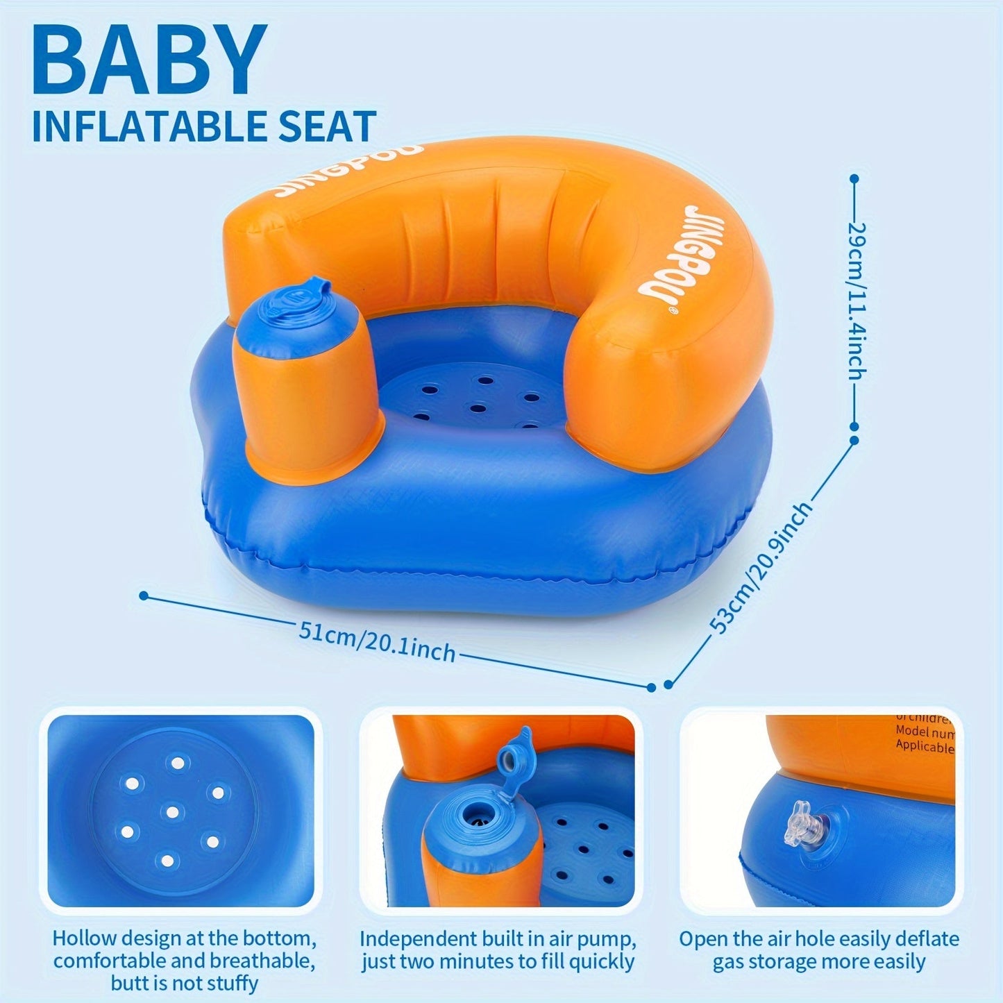 Inflatable Swim School Seat by Swimbobo