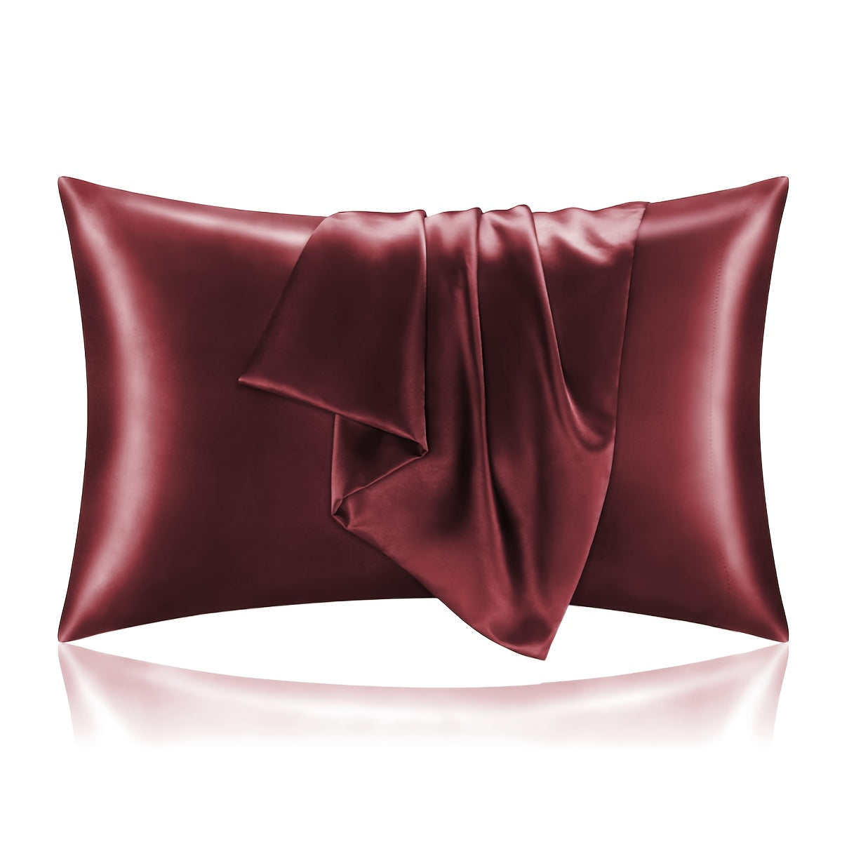 Luxurious Pillowcase designed for Hair and Skin, made with Ultra-Soft and Skin-Friendly materials, includes 1 piece with Envelope Closure. Perfect Gift for Both Women and Men.