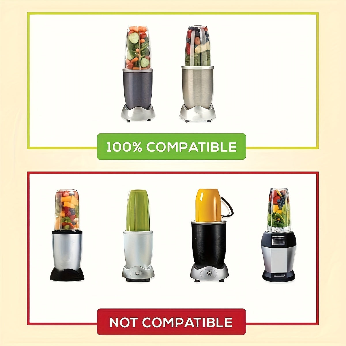 This Nutribullet Blender Accessory is a 32oz Blender Cup with a convenient Flip-Top Lid. It is a compatible replacement part for 600W and 900W models, ensuring a perfect fit. The cup is BPA-free and can be safely cleaned in the dishwasher for your