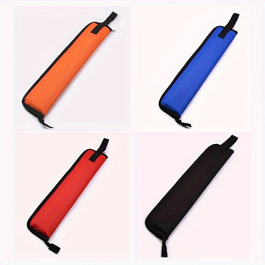 1pc Waterproof Portable Drum Stick Bag for 4 pairs of drumsticks.