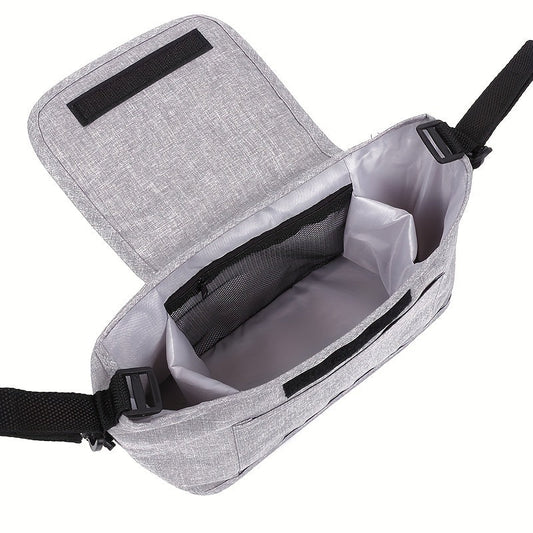 Stylish Stroller Organizer Bag with Diaper Bags, Nursing Stroller Bag, and Cup Holder Cover with Shoulder Straps - Perfect Gift for Halloween, Thanksgiving, Christmas!