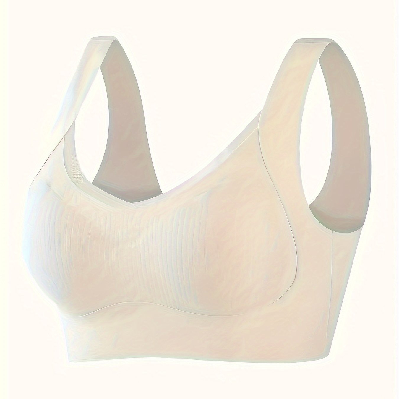 Seamless full-coverage wireless push-up tank bra for women: sexy and comfy lingerie.