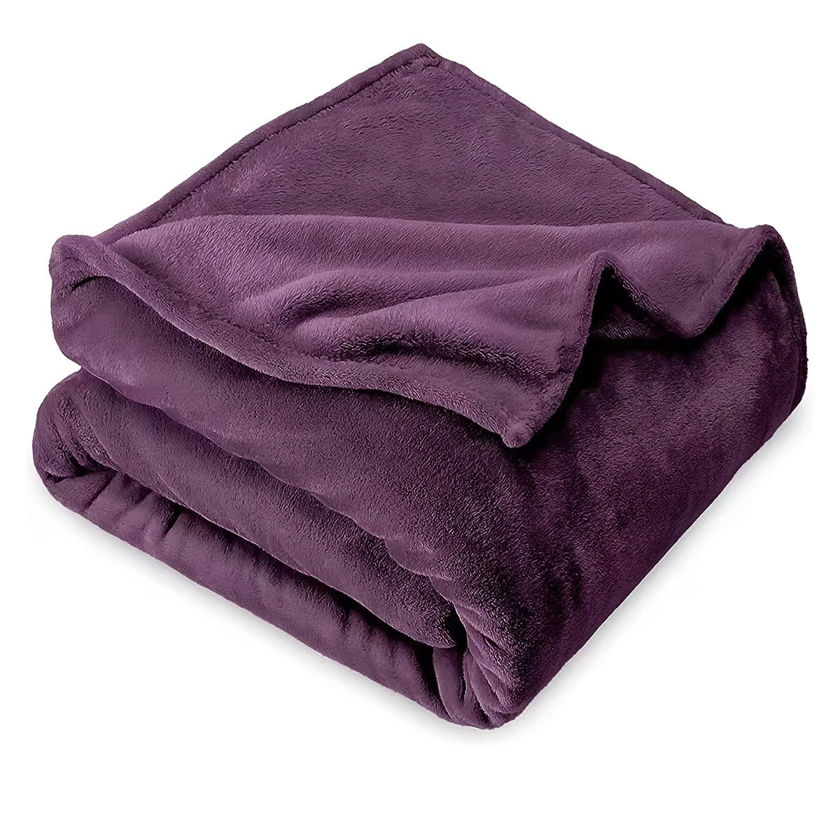 Dark Purple Blanket measuring 1 piece, generously sized for a Large Double. This luxurious Super Soft Plush Blanket features a stunning Bohemian Style design, perfect for cozying up during naps, on the sofa, in the car, or while camping. Ideal for