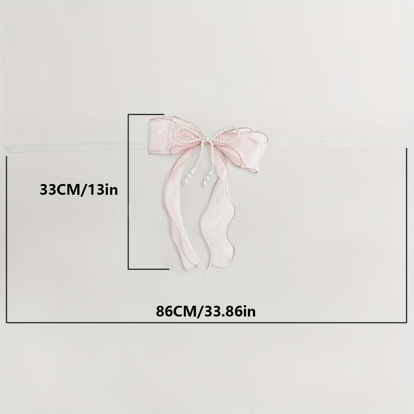 Decorate your home with this set of 1 or 2 pieces of curtain binding rope, featuring a faux pearl bow and DIY curtain clip. These tiebacks are perfect for holding back your curtains and adding a touch of elegance to your living room, office, or home