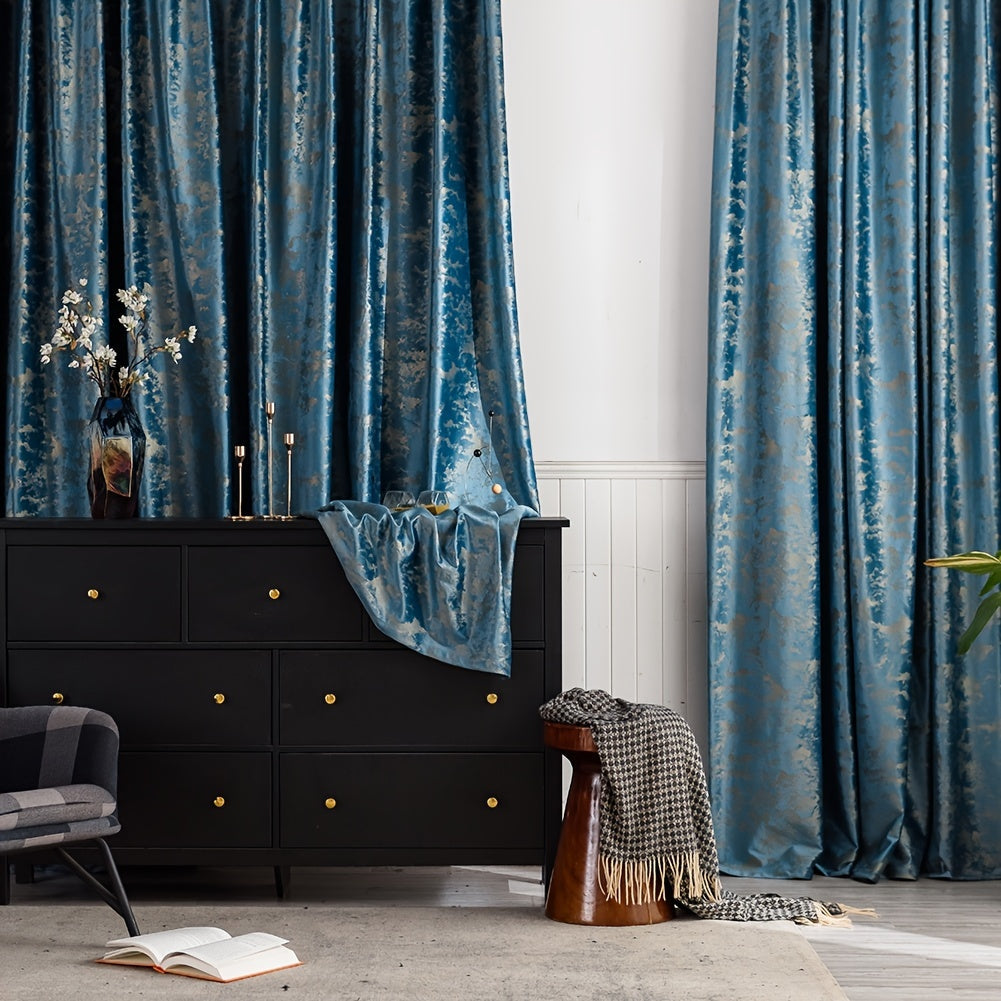 This bronzing velvet blackout curtain is suitable for various rooms in your home including the living room, bedroom, kitchen, bathroom, and can also be used for home decor purposes.