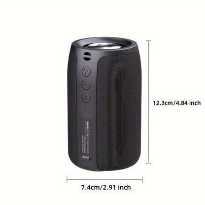 ZEALOT S32 Wireless speaker, outdoor portable subwoofer with TWS dual pairing support. 8 hours of gaming time, loud stereo, and boombox subwoofer with 1800mAh battery. Comes with charging