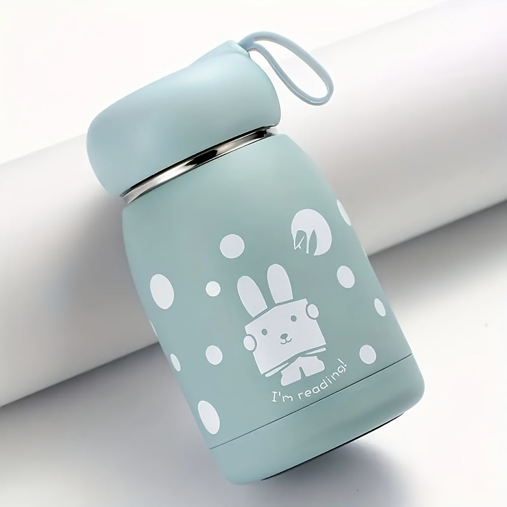 One Piece Bunny Rabbit Vacuum Flask - Keep Your Drinks Hot or Cold with this 320ml/10.82oz Insulated Water Bottle - Cute Kawaii Design Perfect for Travel - Ideal for Summer and Winter Beverages - Great Gift Idea