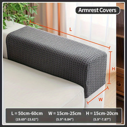 Waterproof stretch sofa cover, modern non-slip couch protector, pet-friendly elastic slipcover for living room, fits all seat and L-shaped sofas.