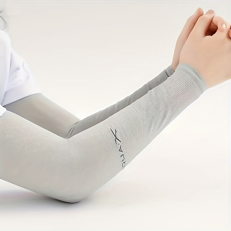 High-elastic compression arm sleeves suitable for both men and women, ideal for summer leisure sports and everyday use. Great for outdoor travel, driving, cycling, and more. Comfortable and