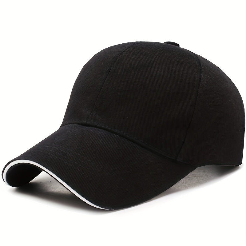 Christmas Gift: Low Profile Solid Color Baseball Cap for Men and Women, featuring a Classic Dad Hat Design