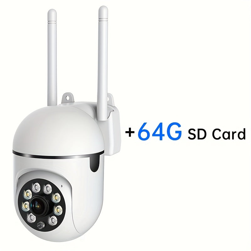 Experience the JOOAN HD WiFi Smart Security Camera with Infrared Night Vision, Two-Way Audio, and Remote Viewing App. This camera features full color night vision, is USB powered, and compatible with smartphones. Keep your home safe and secure with this