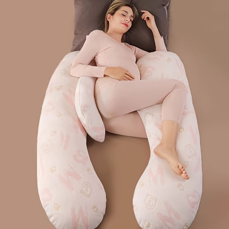 Comfortable Sleep with a Multifunctional Maternity Pillow Providing Nursing and Belly Support