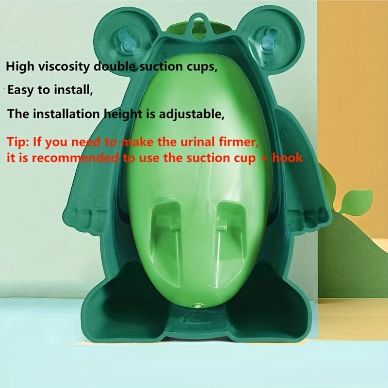 Gift Idea for Christmas, Halloween, and Thanksgiving: Wall-mounted Urinal in Frog Shape for Training Boys