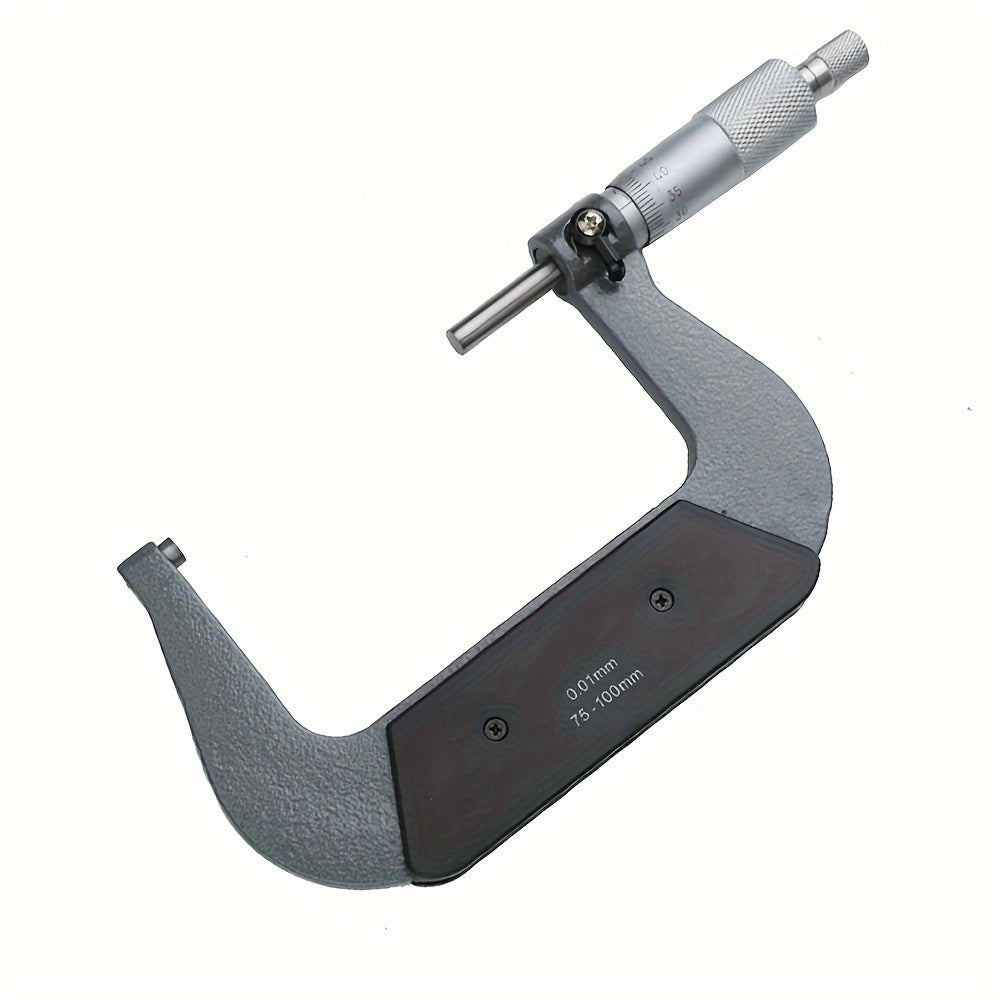 Outdoor spiral micrometer measuring tools with accuracy of 0.01mm in various ranges.