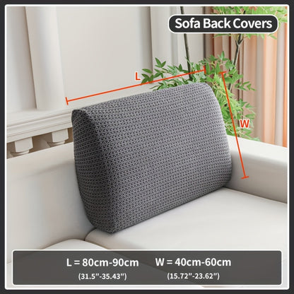 Waterproof stretch sofa cover, modern non-slip couch protector, pet-friendly elastic slipcover for living room, fits all seat and L-shaped sofas.