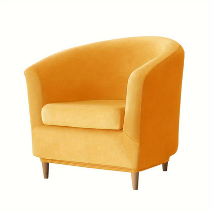 Stretch sofa slipcover and armchair cover, furniture protector for home decor.