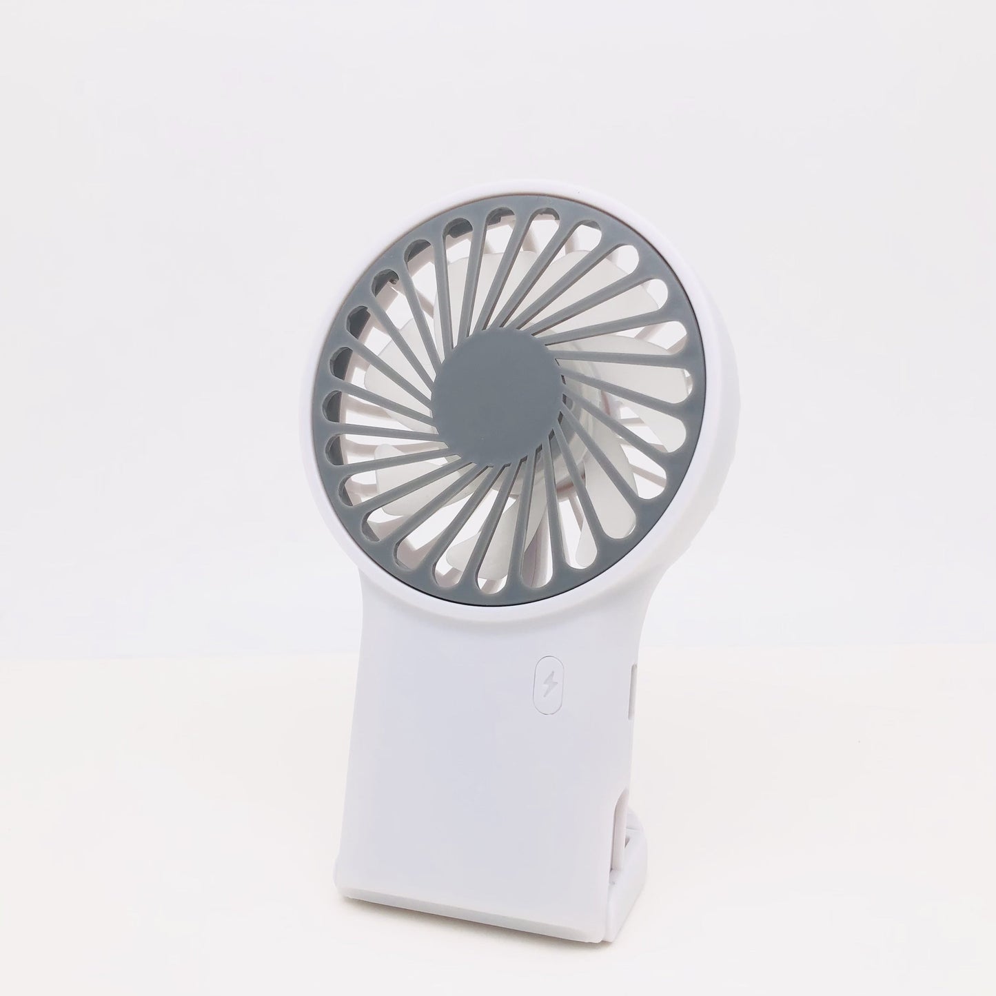 Portable Mini Fan TOOP - USB Rechargeable, Quiet Operation with Carabiner Clip for Travel and Outdoor Use.