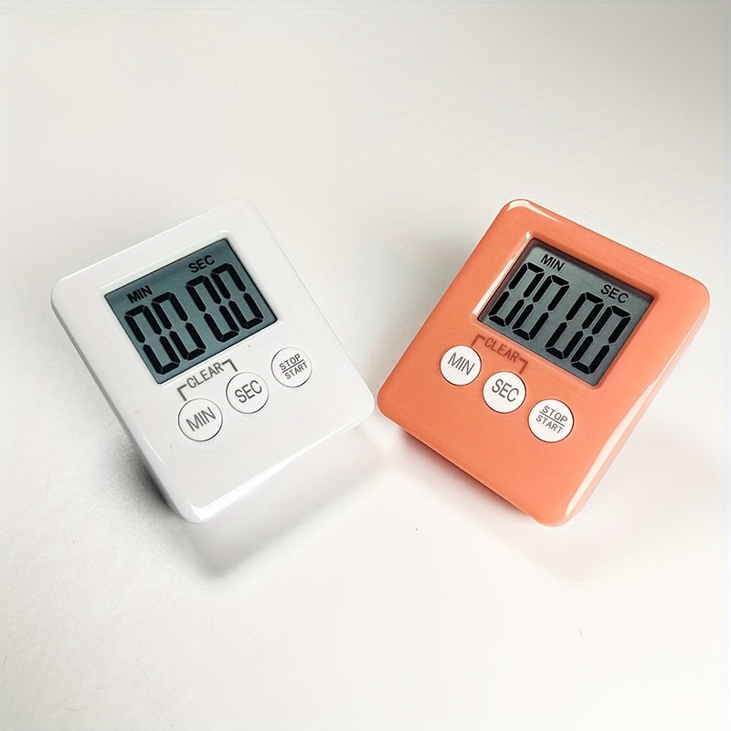 1 piece of the multi-functional Timer, which serves as a student time manager, as well as a kitchen or bedroom timer. It also functions as a reminder clock and alarm clock. This timer promotes time management and self-discipline. It is a useful kitchen