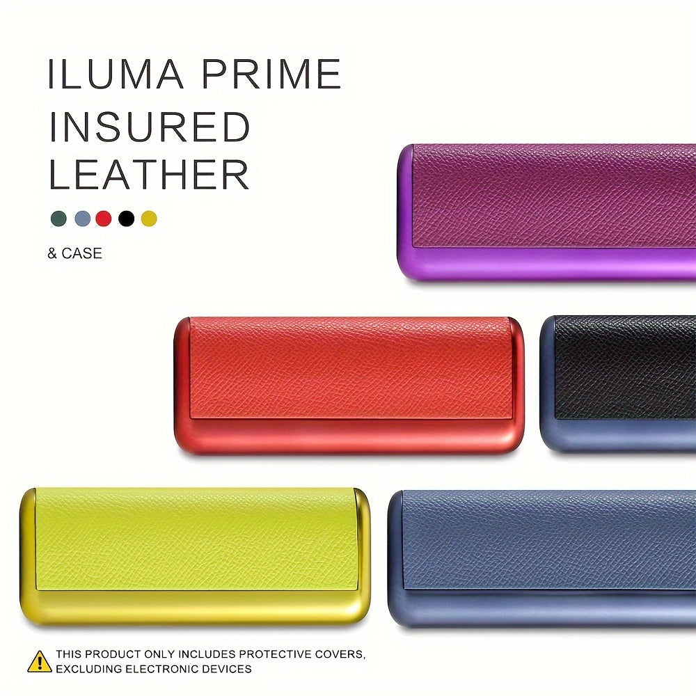 ILUMA PRIME Protective Leather Case for IQOS - Suitable for ILUMA I Prime - Decorative PU Leather Cover for Tobacco Accessories