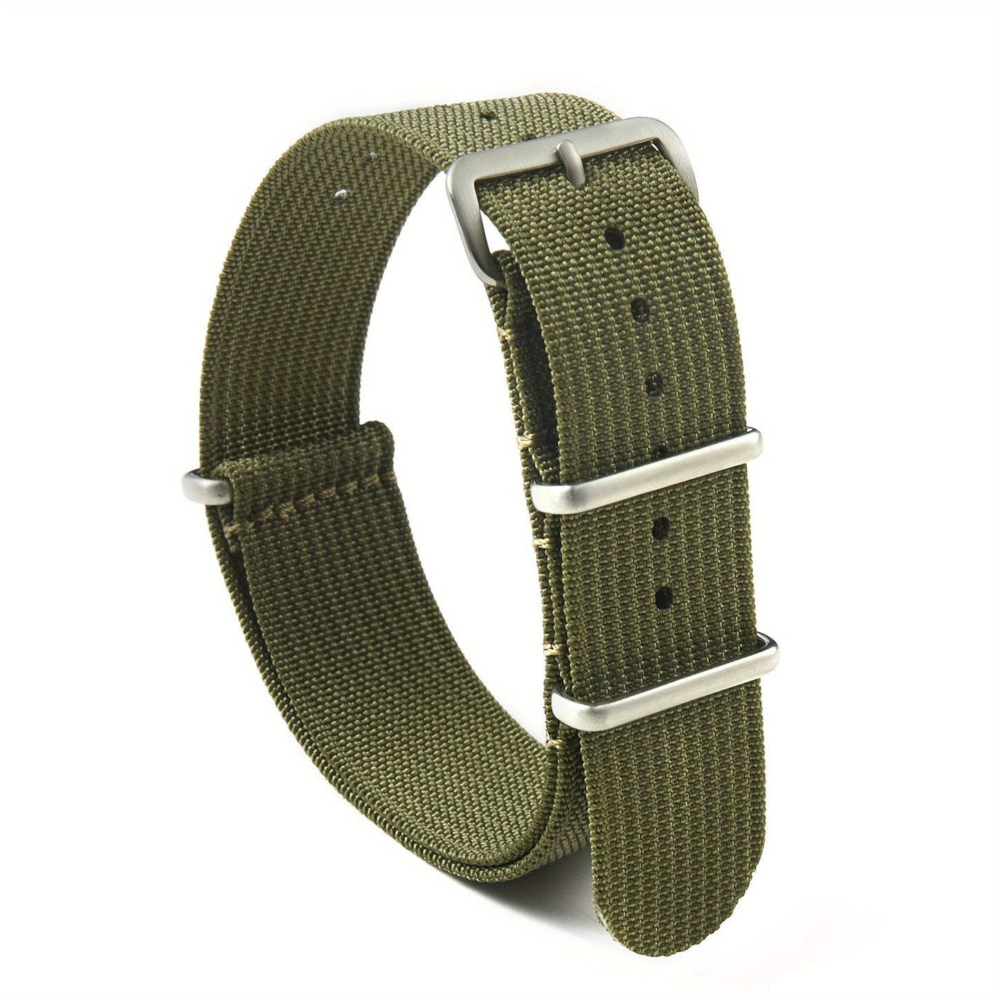 Choose a Nylon Watch Band With a Stainless Steel Buckle in 18mm, 20mm, or 22mm - A Perfect Gift for King's Day