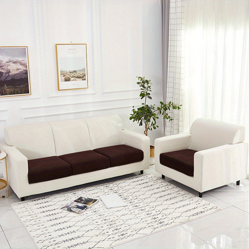 One thickened corn velvet sofa cushion cover.